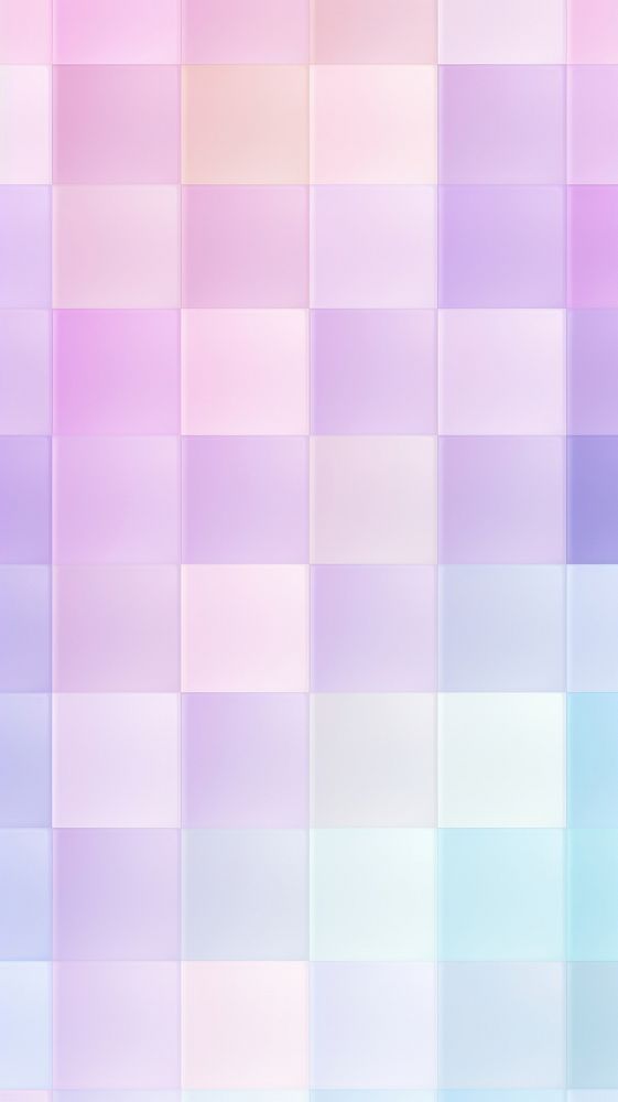 Pastel overlapping square pattern purple wall.