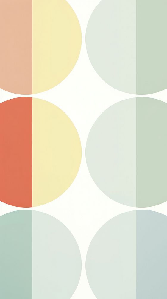 Overlapping oval pattern backgrounds repetition.