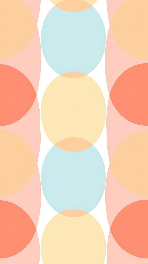 Overlapping oval pattern backgrounds repetition.