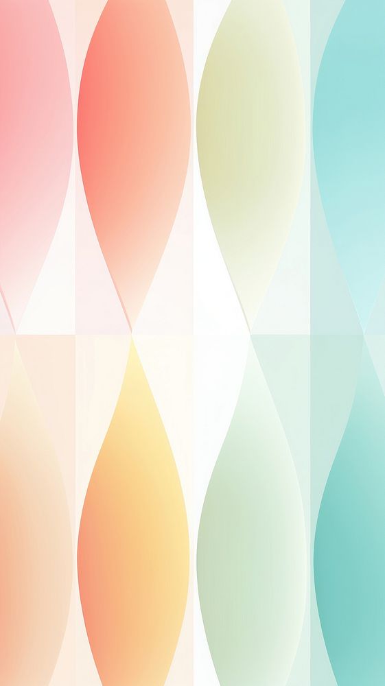 Overlapping oval pattern paper backgrounds.