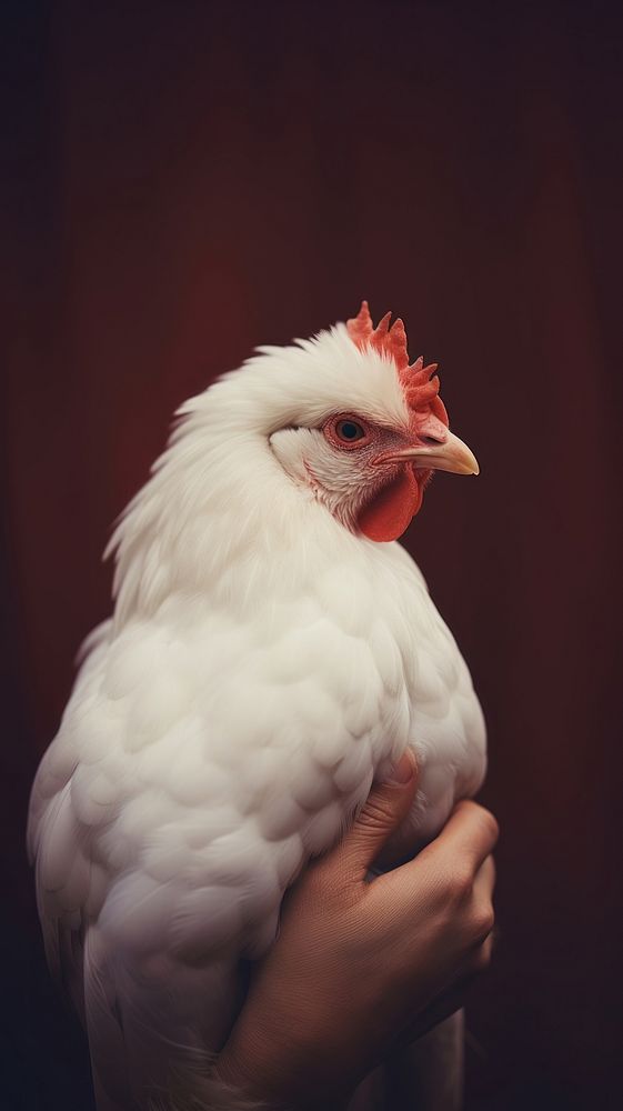 An american pekin chicken animal bird.