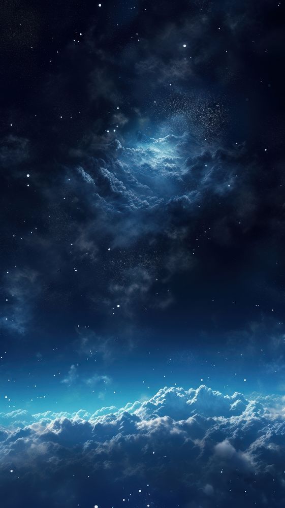 Blue wallpaper space astronomy outdoors.