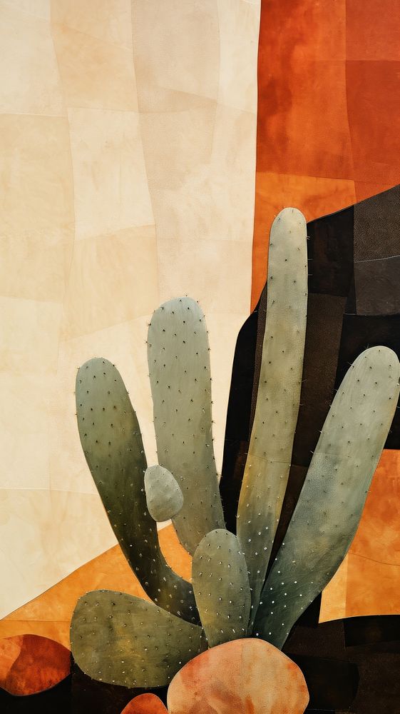 Cactus backgrounds creativity textured.