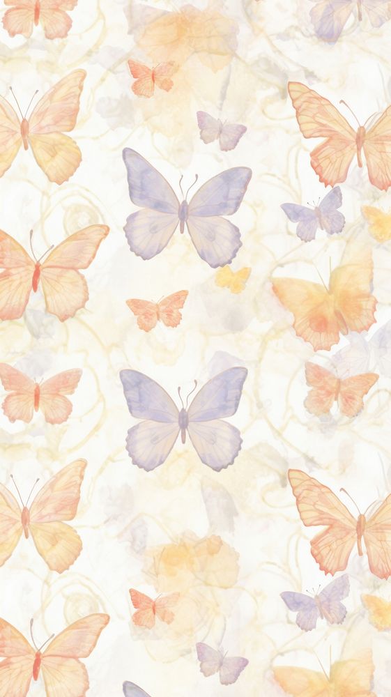 Butterfly pattern marble wallpaper backgrounds abstract petal.