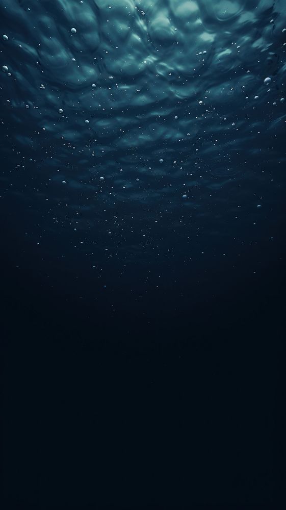 Dark aesthetic ocean wallpaper underwater outdoors nature.