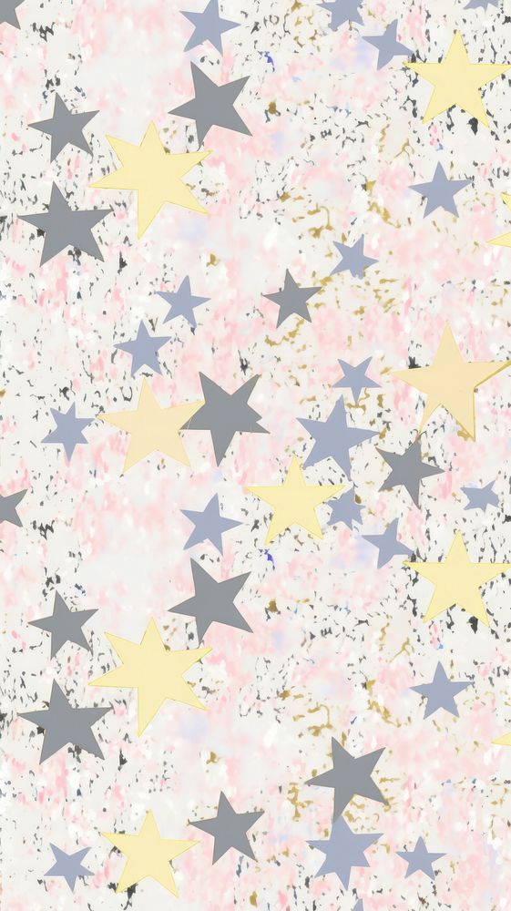 Star pattern marble wallpaper backgrounds abstract confetti.