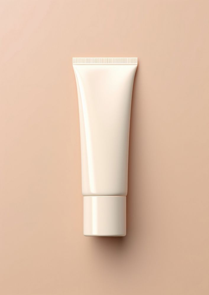 Cream tube toothpaste cosmetics sunscreen.