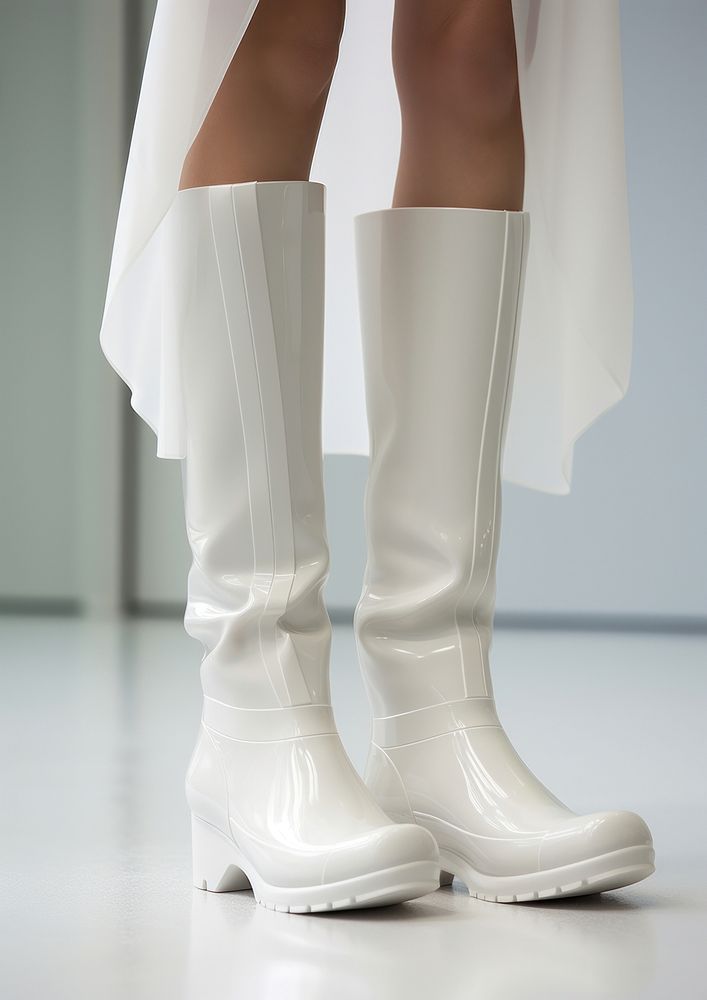 Footwear white shoe boot.