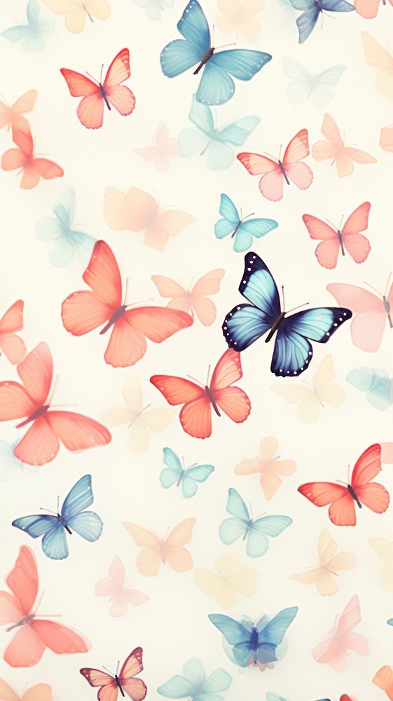 Butterfiles pattern backgrounds petal butterfly.