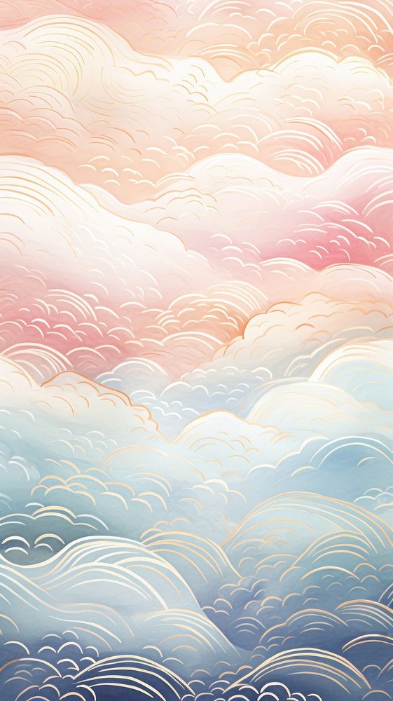 Wave wallpaper backgrounds outdoors pattern.
