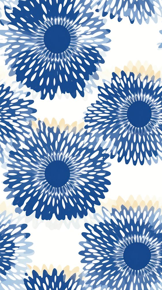 Tile pattern of sun wallpaper backgrounds white blue.