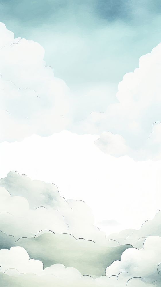 Cloud wallpaper backgrounds outdoors painting.