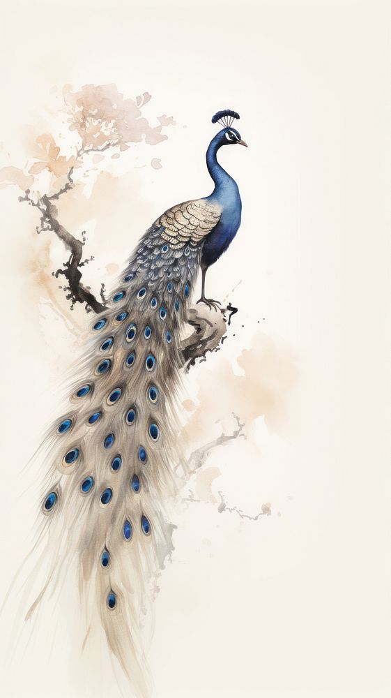 Peacock wallpaper animal bird creativity.