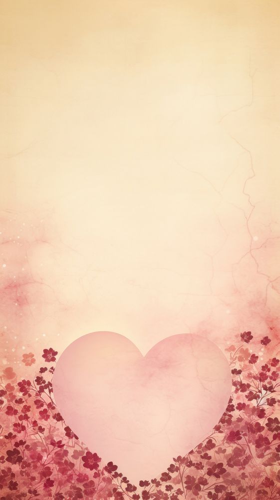 Heart scenery wallpaper backgrounds abstract textured.