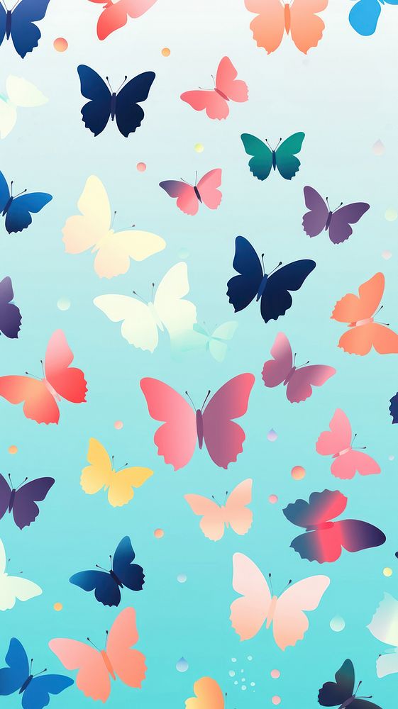 Butterfiles pattern backgrounds petal butterfly.