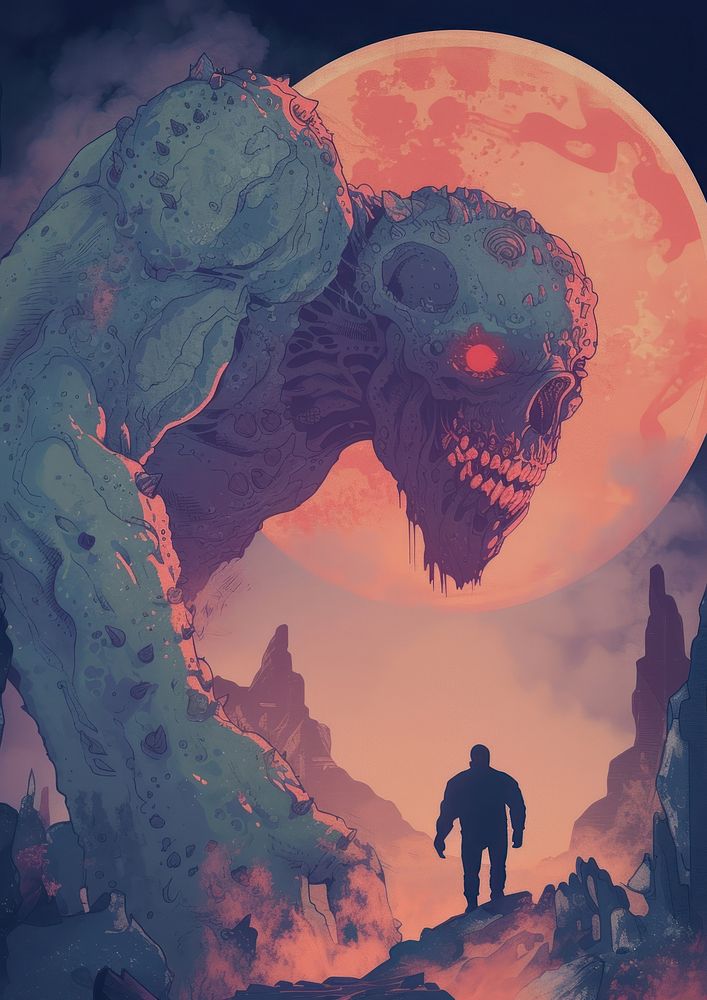 Cover book of one hand monster representation screenshot.