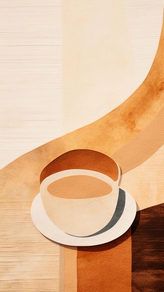Coffee simplicity saucer drink.