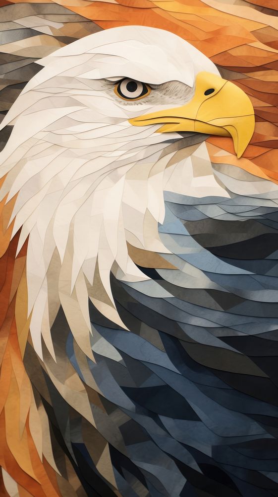 Eagle bird beak creativity.
