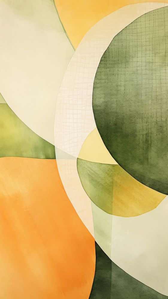 Kiwi abstract painting pattern.