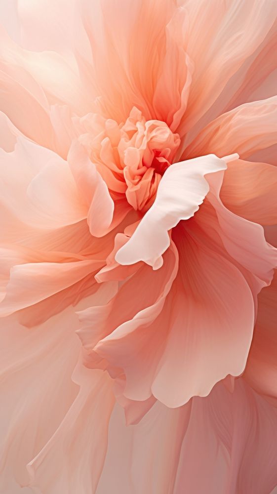 Peony flower abstract petal plant.