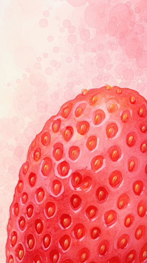 Strawberry abstract fruit food.