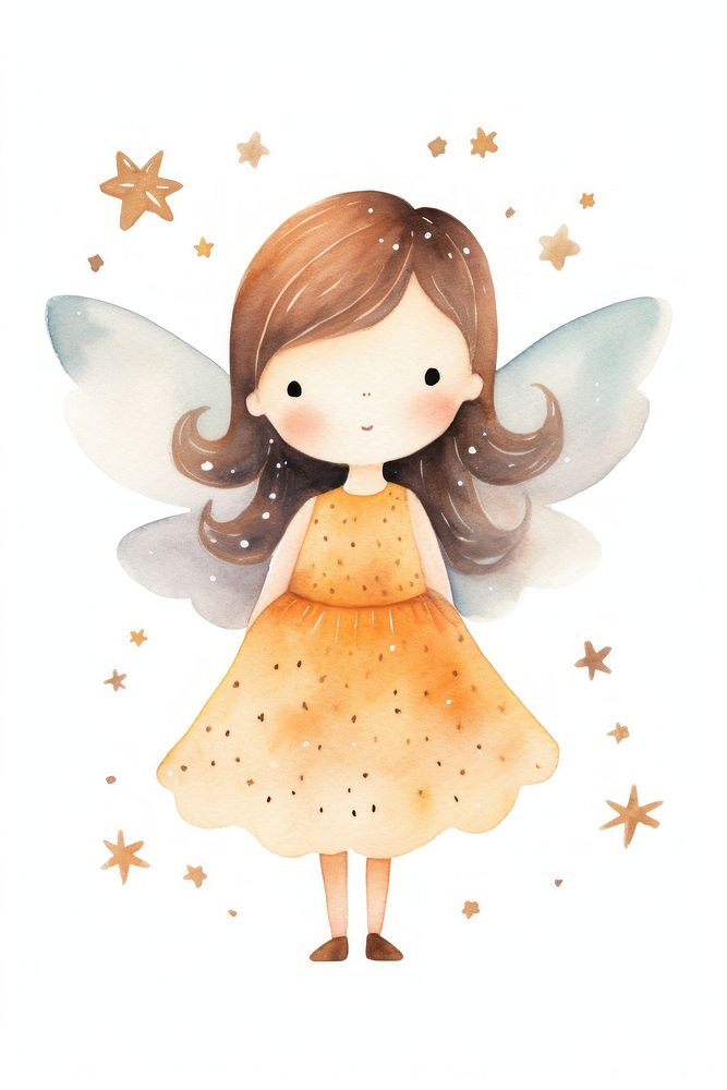 Fairy angel child cute.