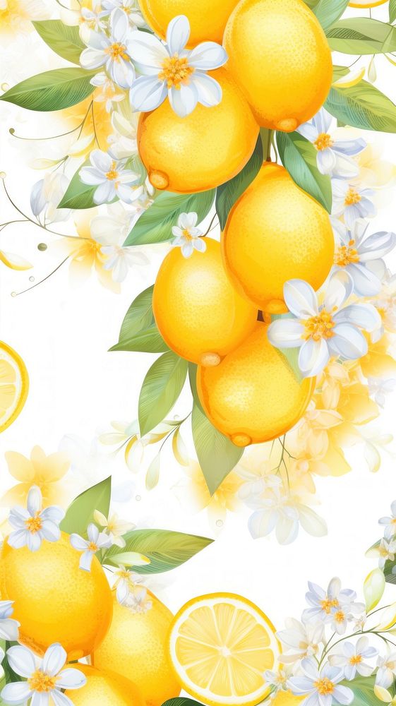 Lemon wallpaper backgrounds grapefruit plant.