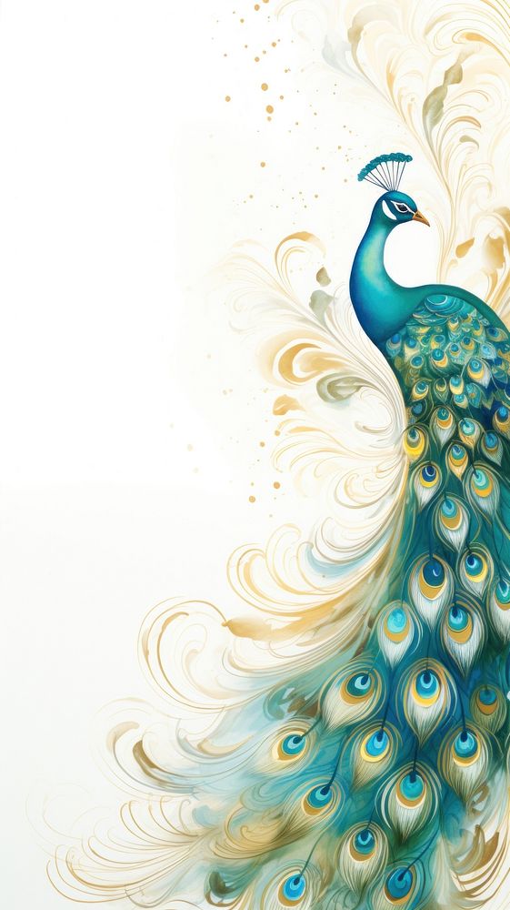 Peacock wallpaper backgrounds animal bird.