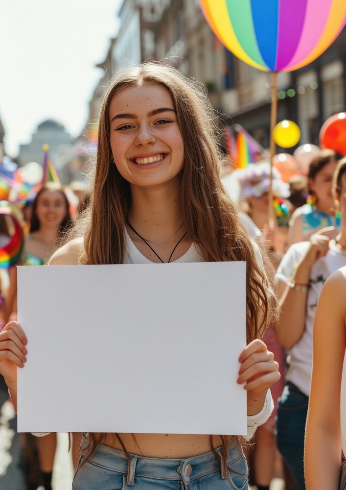 British american teen women standing portrait smiling.