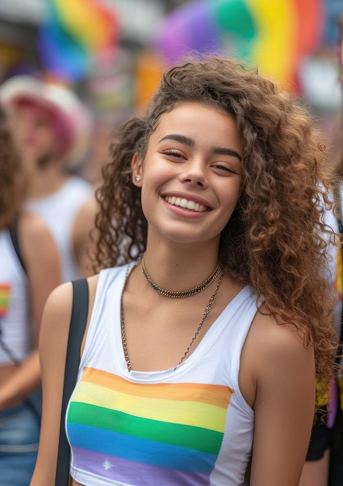 British american teen women standing smiling portrait smile togetherness.