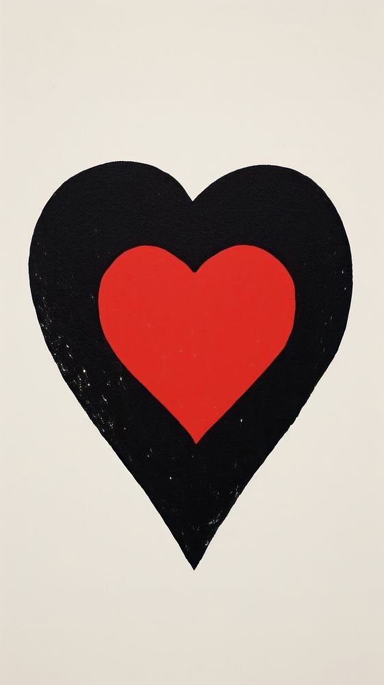 Heart symbol red creativity.