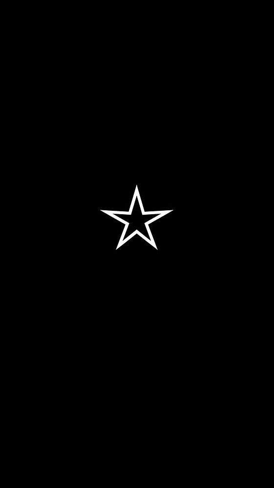 Star symbol shape black.