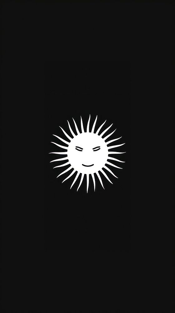 Sun logo astronomy shape.