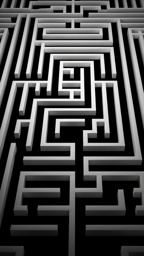 White maze backgrounds labyrinth black.