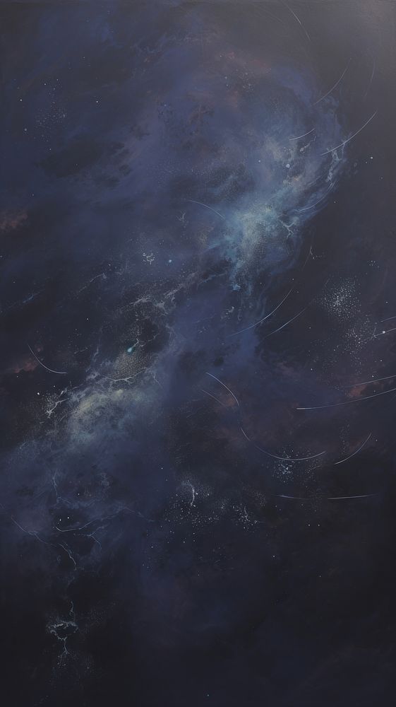 Acrylic paint of Galaxy astronomy galaxy nebula.