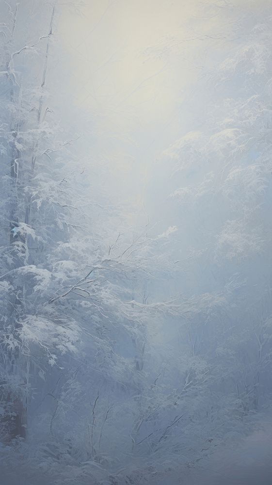 Acrylic paint of winter texture nature frost.