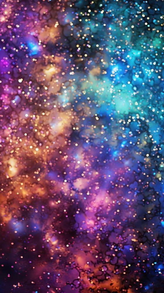 Glitter astronomy universe pattern.
