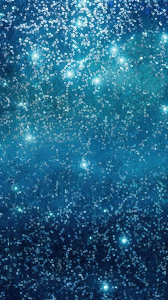 Glitter blue constellation transparent.