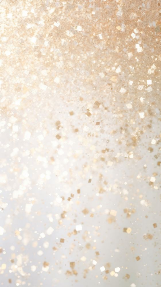 Glitter confetti texture white.
