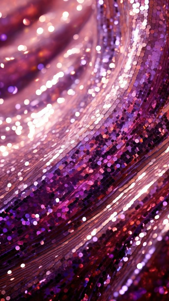 Glitter abstract purple illuminated.