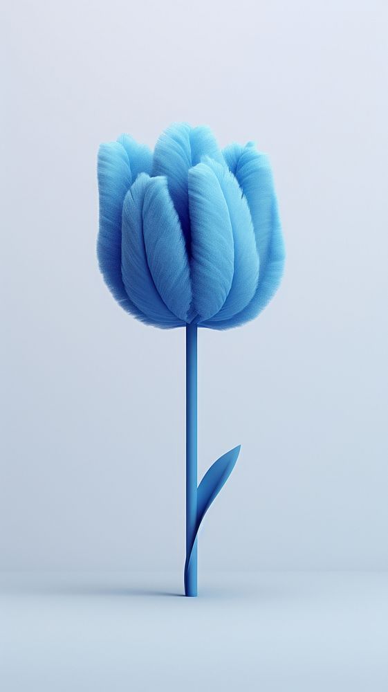 Flower plant tulip blue.