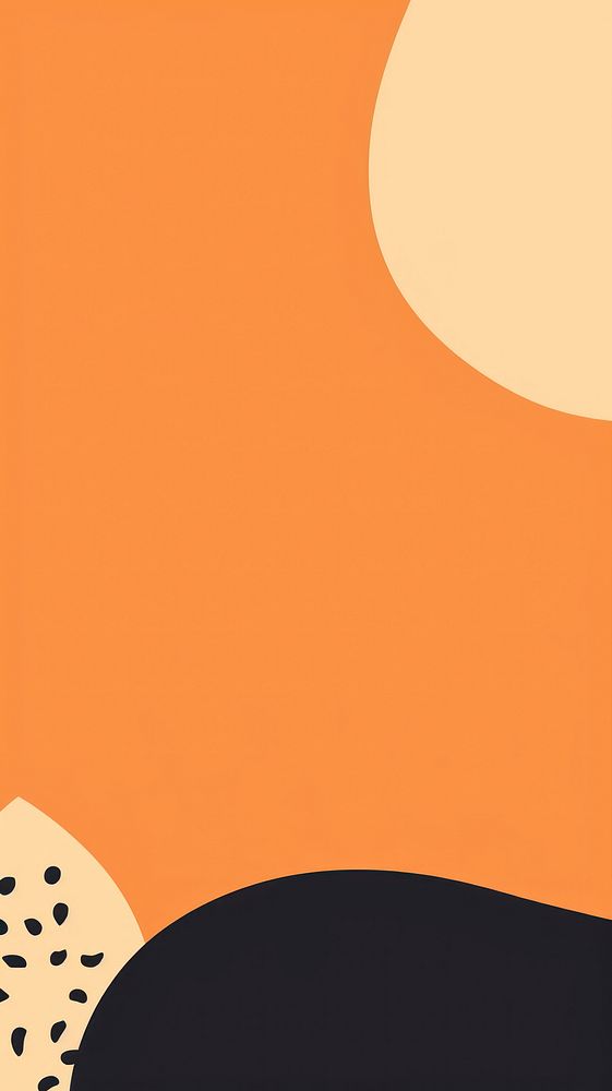 Memphis orange border backgrounds abstract textured.