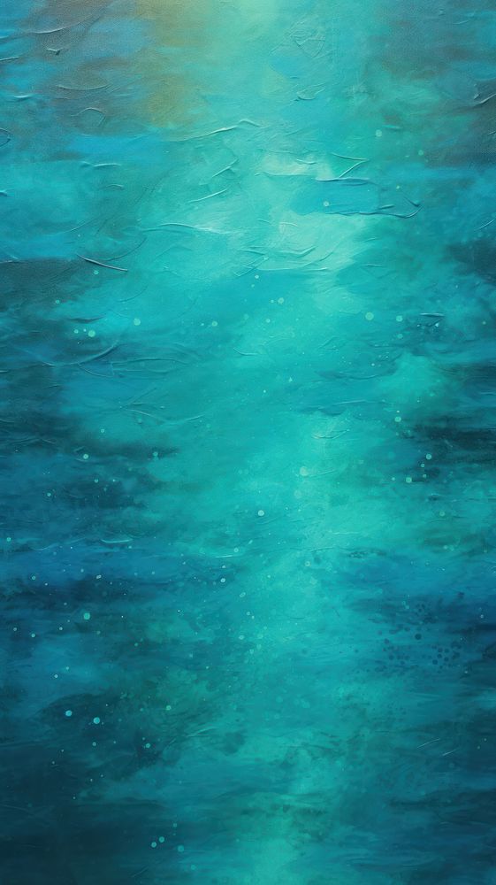 Lagoon turquoise painting texture.
