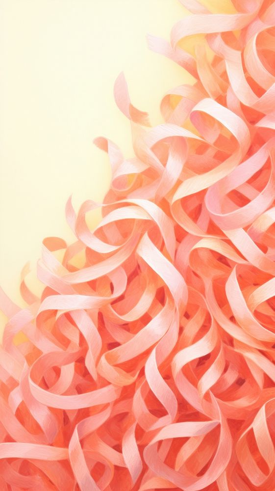 Pink ribbons backgrounds red pattern.