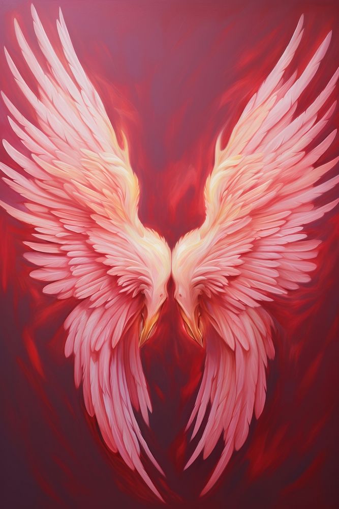 Angel wings painting creativity archangel.