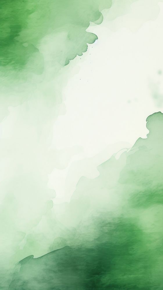 Minimal watercolor green outdoors paint.