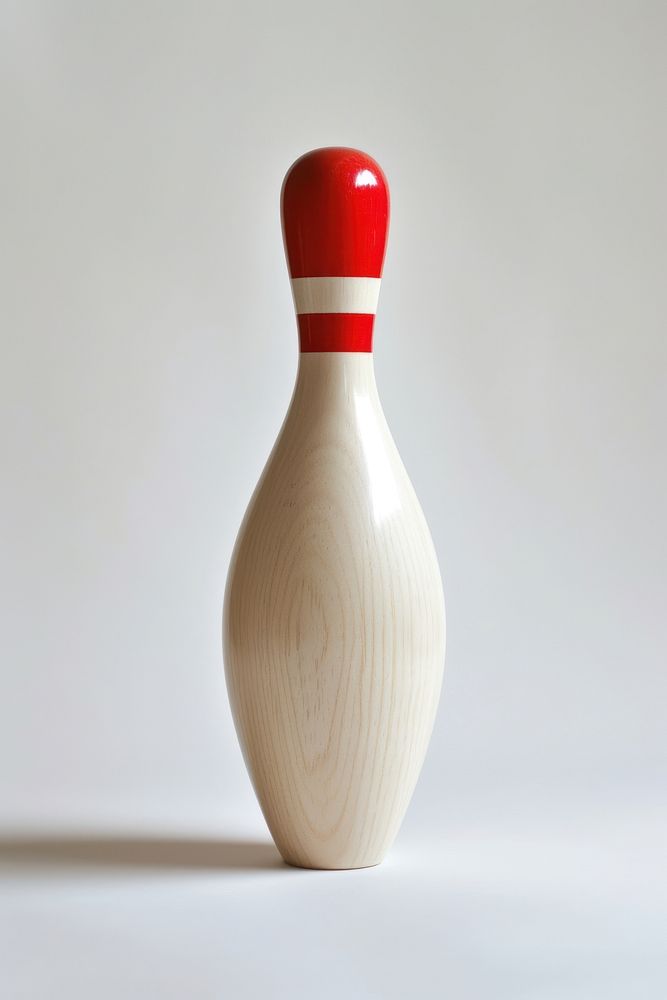 Bowling pin simplicity recreation container.