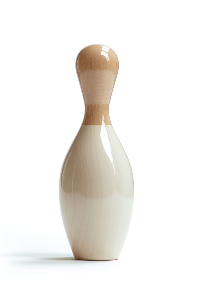 Bowling pin white background simplicity recreation.