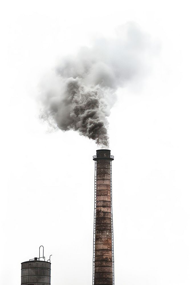 Chimney factory architecture pollution outdoors.