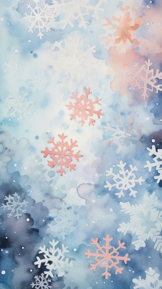 Snow flakes snowflake abstract backgrounds.